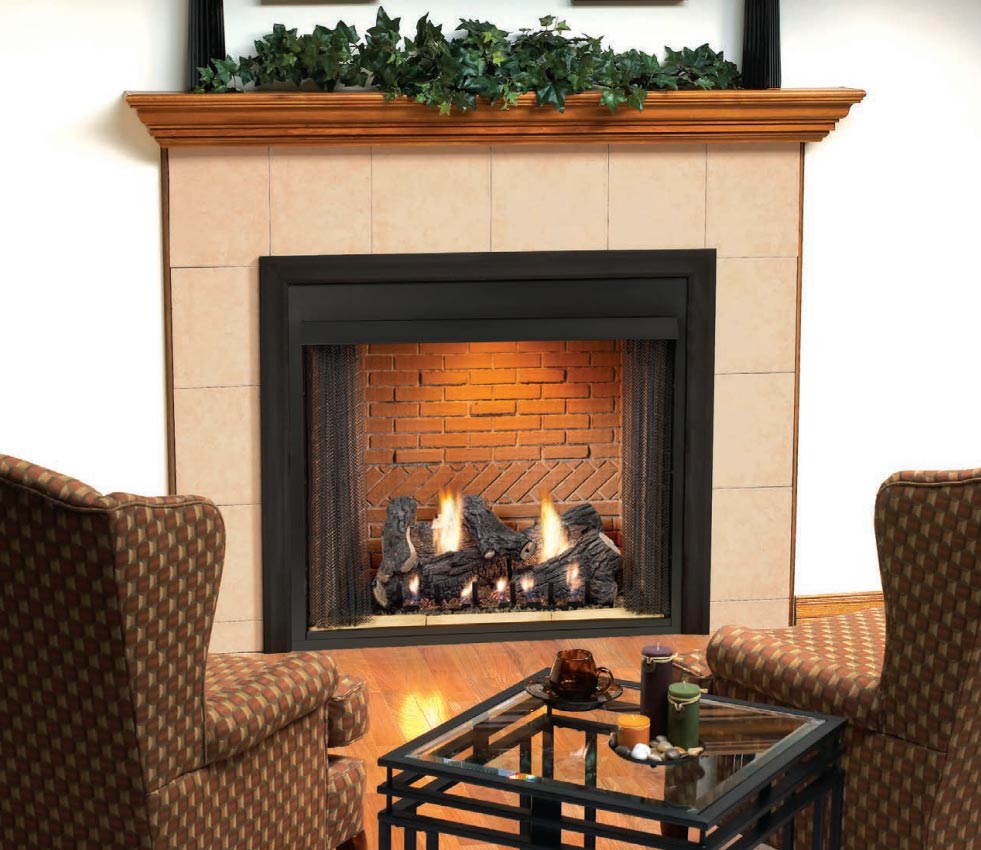 White Mountain Hearth VFD36FB Breckenridge Ventless Deluxe Firebox