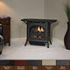 White Mountain Hearth VFD10CC Cast Iron Ventless Gas Stove with 10K BTU Contour Burner, 21.5-Inches