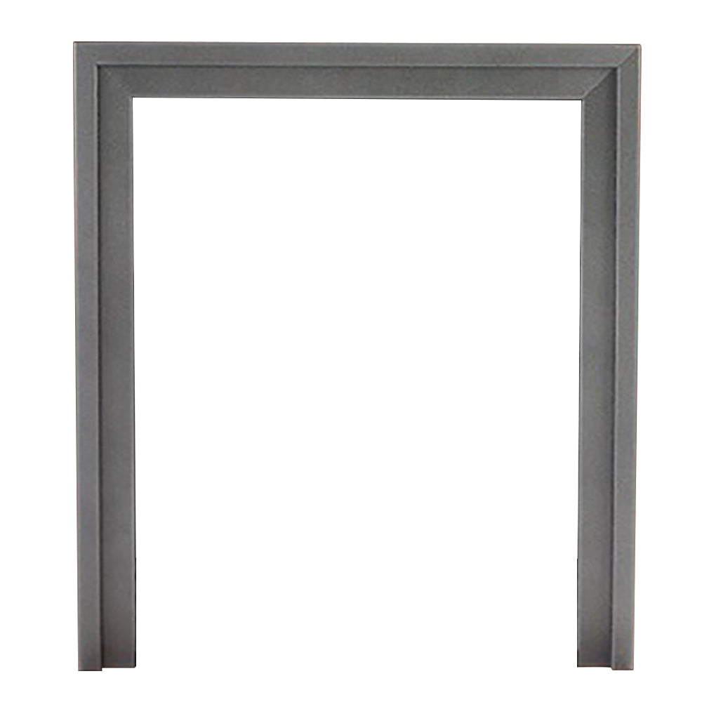 White Mountain Hearth 3-Piece Hammered Pewter Steel Frame for Vail VFP24 Fireplaces