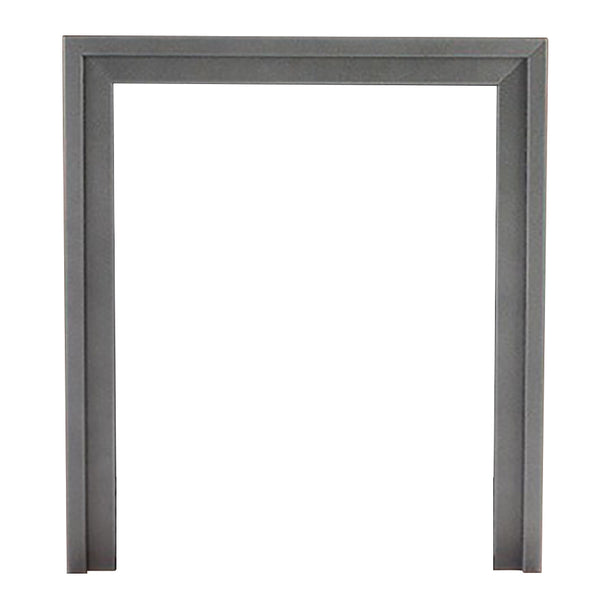 White Mountain Hearth VPF26HP 3-Piece Hammered Pewter Steel Frame