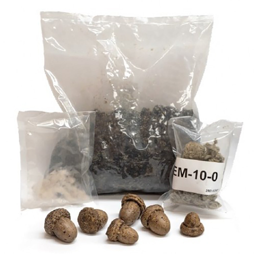 Real Fyre vent free refresh kit with sealed media pieces in bags and label