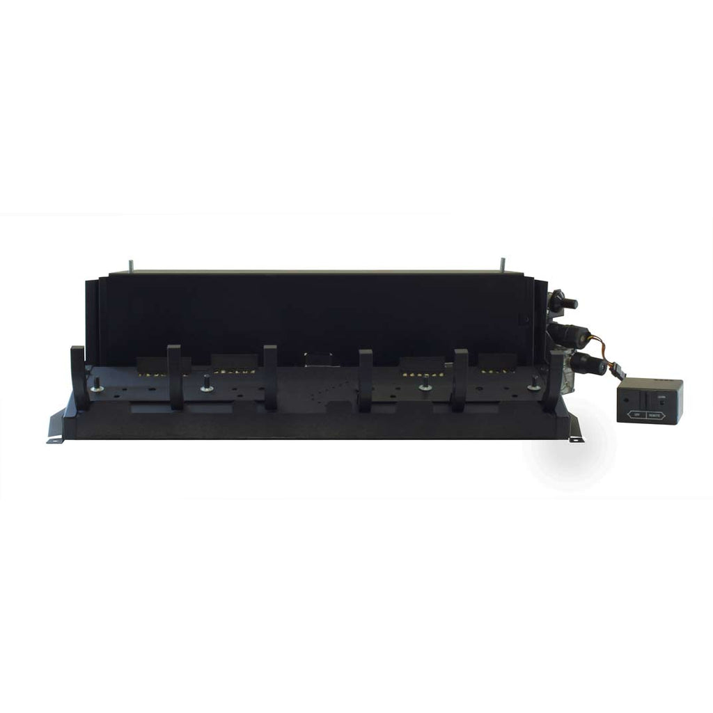 Slope glaze burner with intermittent pilot, black burner base and control module
