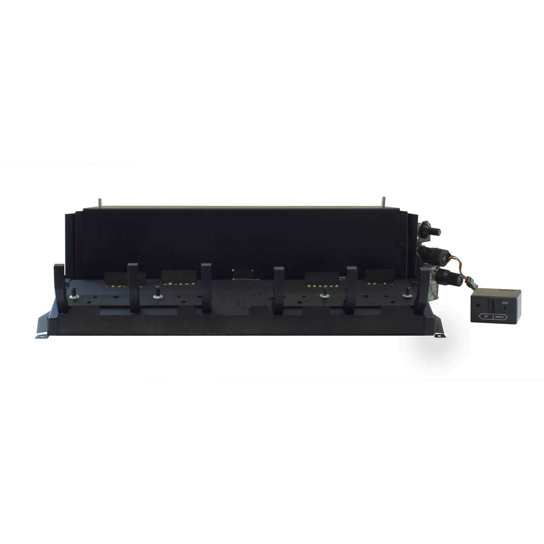 Slope glaze burner with intermittent pilot, black burner base and control module