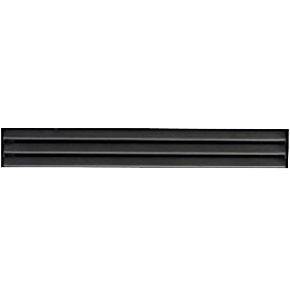 Hammered metal louver slats, dark pewter-gray finish strip