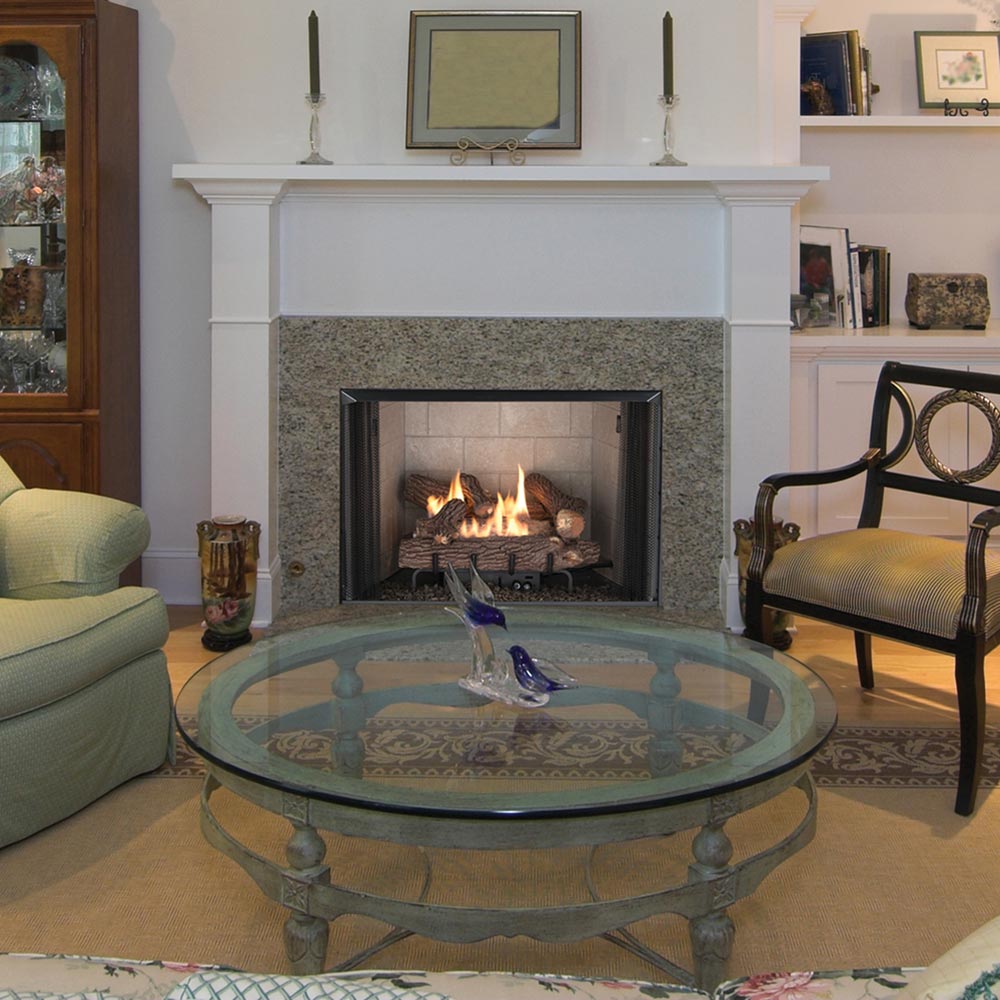 Superior 42-Inch Firebox, White Stack Refractory Liner