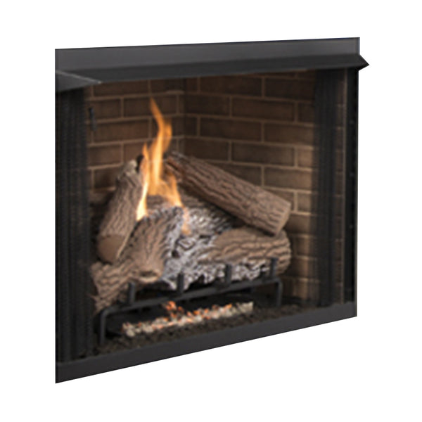 Superior VRT3136 36-Inch Firebox with Vent-Free Gas Log Set