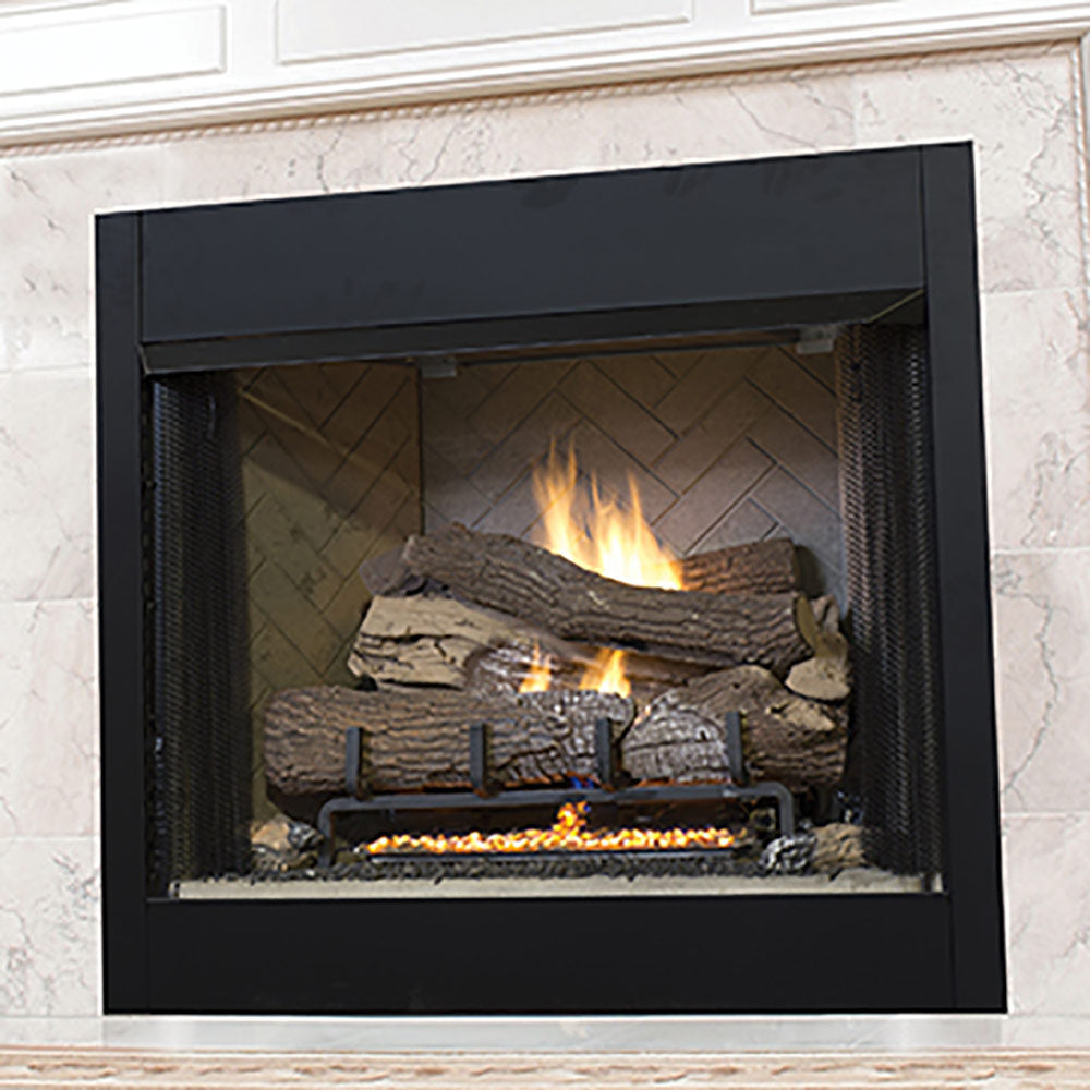 Superior VRT3536 36-Inch Firebox with Vent-Free Gas Log Set