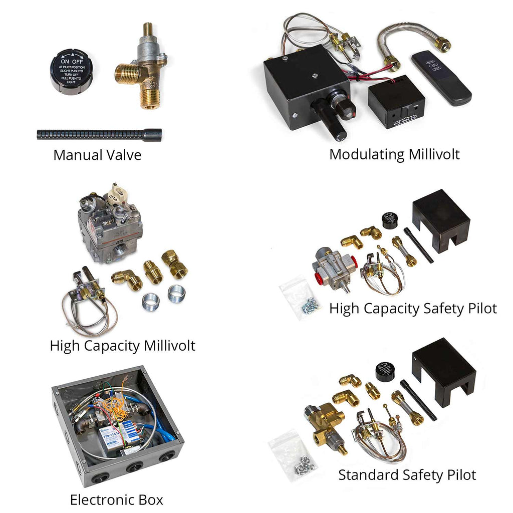 Grand Canyon Arizona Weathered Oak Vented Gas Log Set