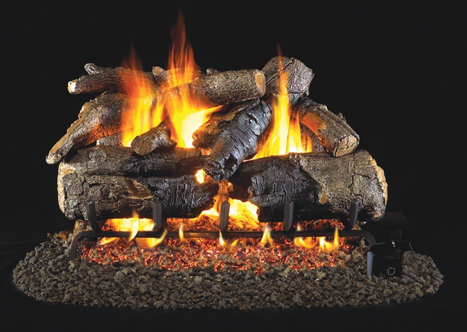 Real Fyre Charred American Oak Vented Log Set