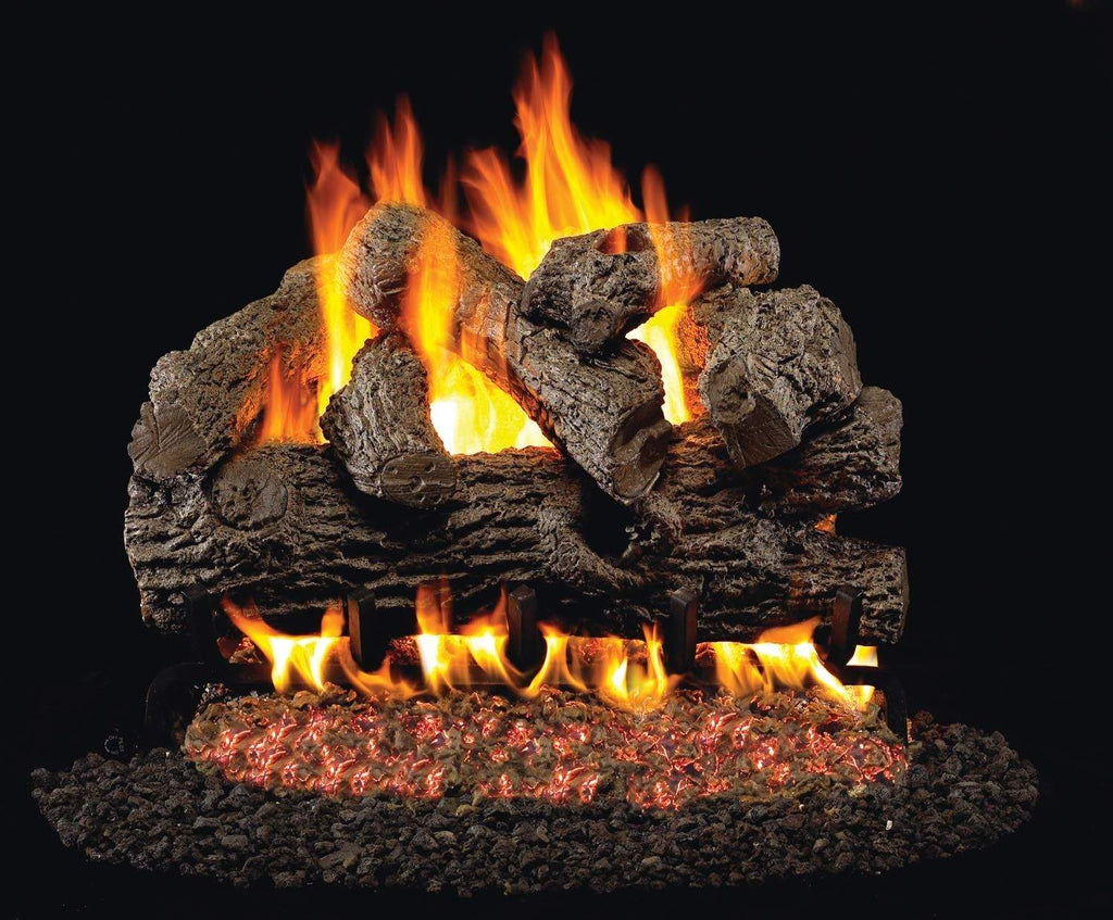 Real Fyre B Royal English Oak Vented Gas Log Set