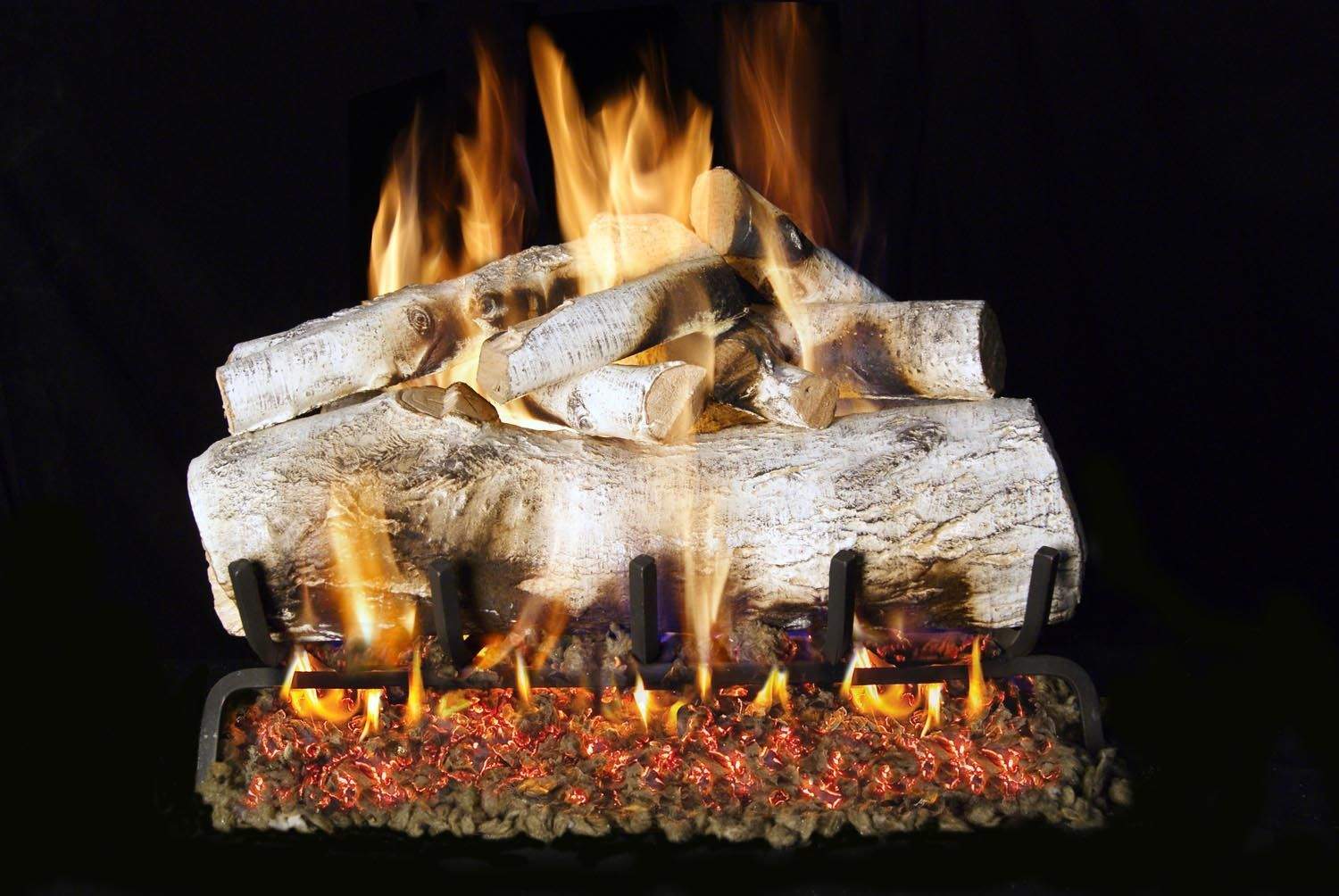 Real Fyre MBW Mountain Birch Vented Gas Log Set