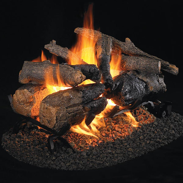 Real Fyre CHAO-2 Charred American Oak Vented Gas Log Set