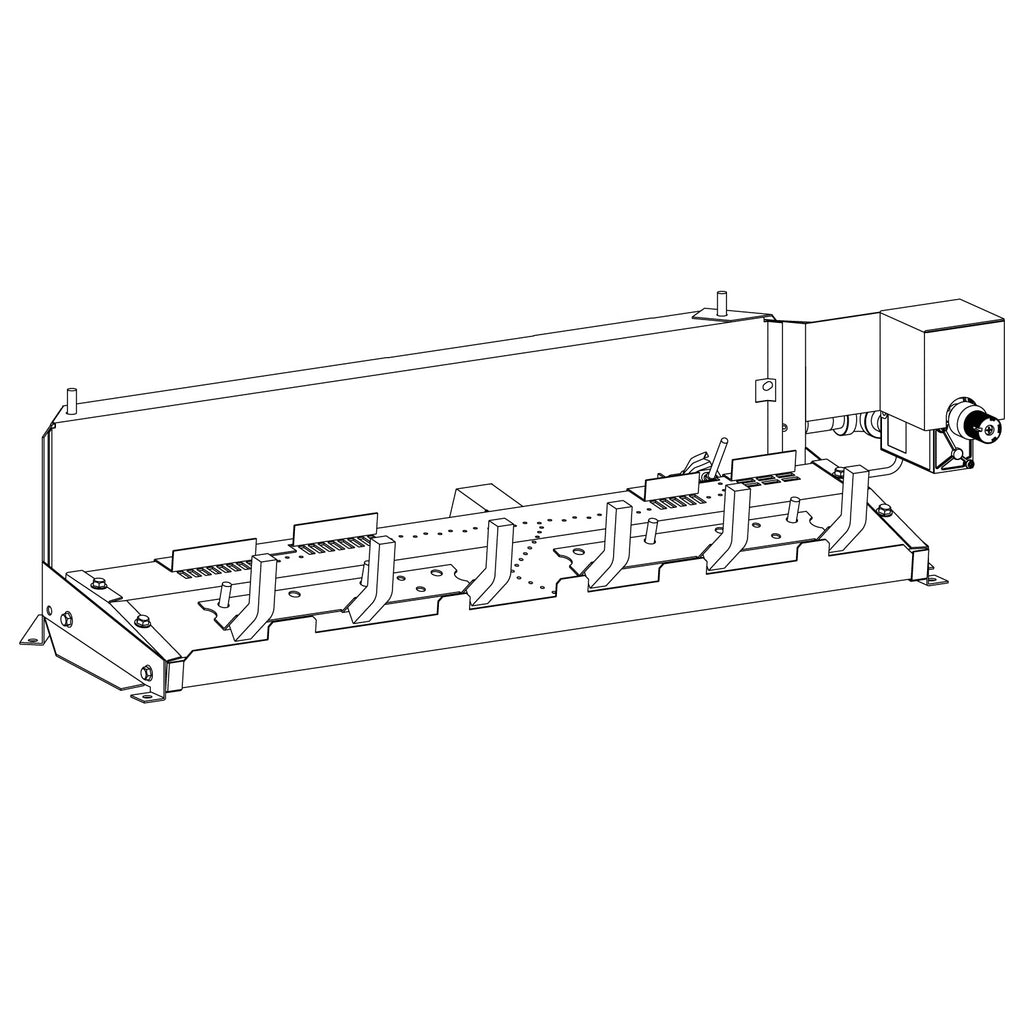 White Mountain Hearth LSxxRSV-Kit Sassafrass Vented Refractory Complete Fireplace Log Set