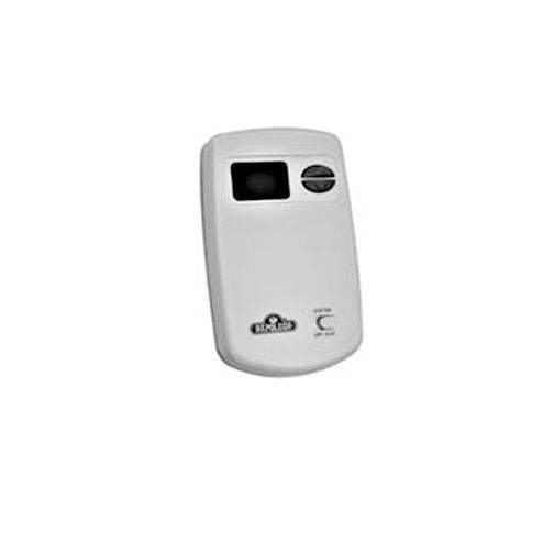 Napoleon wall thermostat, white digital thermostat with dark display and control buttons