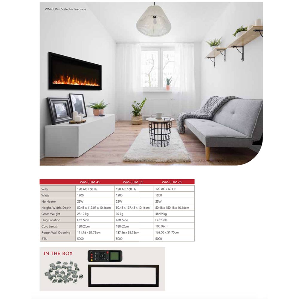 Remii Electric Fireplace - Thumbnail 4
