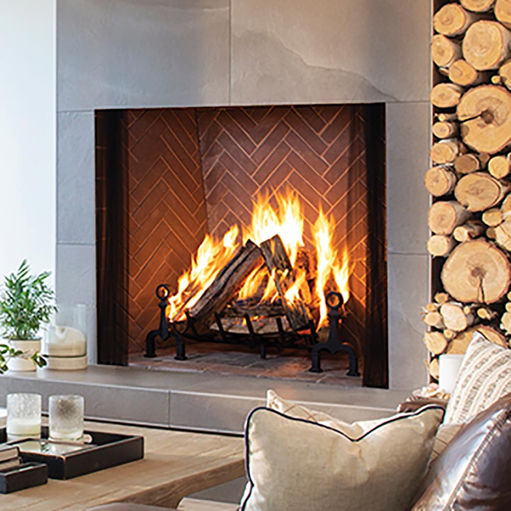 Superior 48-Inch Masonry Wood Burning Fireplace (WRT8048)