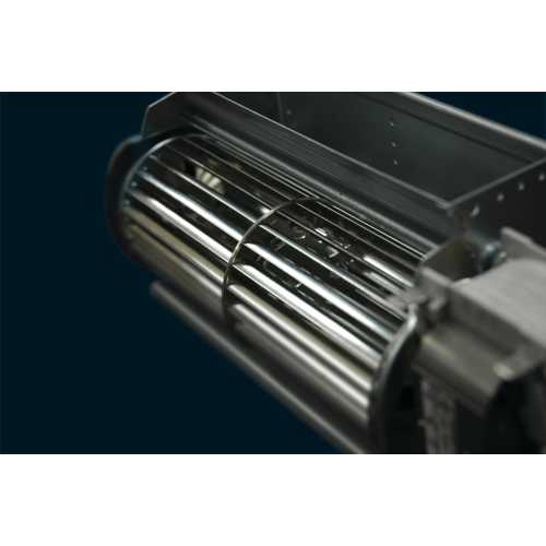 Napoleon blower kit metal fan grille with attached nozzle