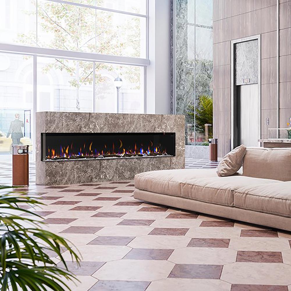 Dimplex IgniteXL Bold Deep Built-In Linear Electric Fireplace, 100-Inch