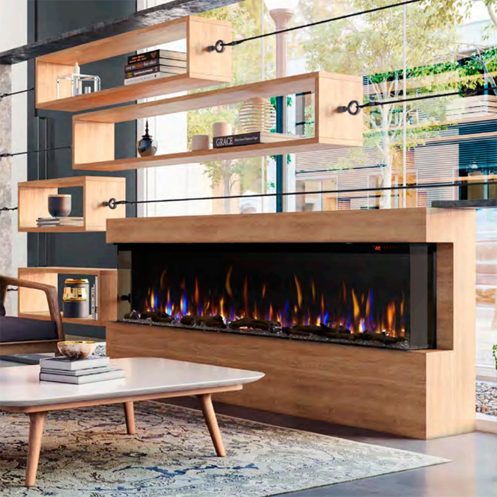 Dimplex IgniteXL Bold Deep Built-In Linear Electric Fireplace, 88-Inch
