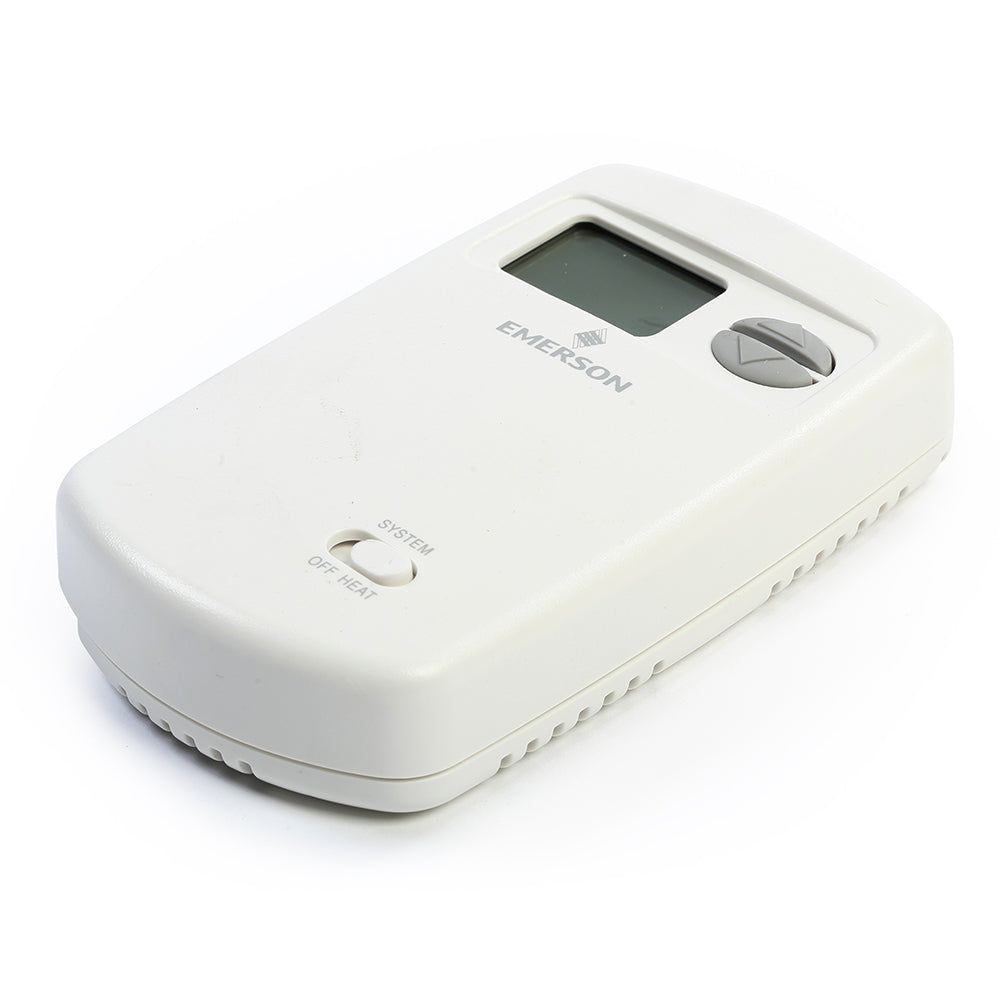 Kingsman wall-mount digital thermostat with LCD screen and control buttons