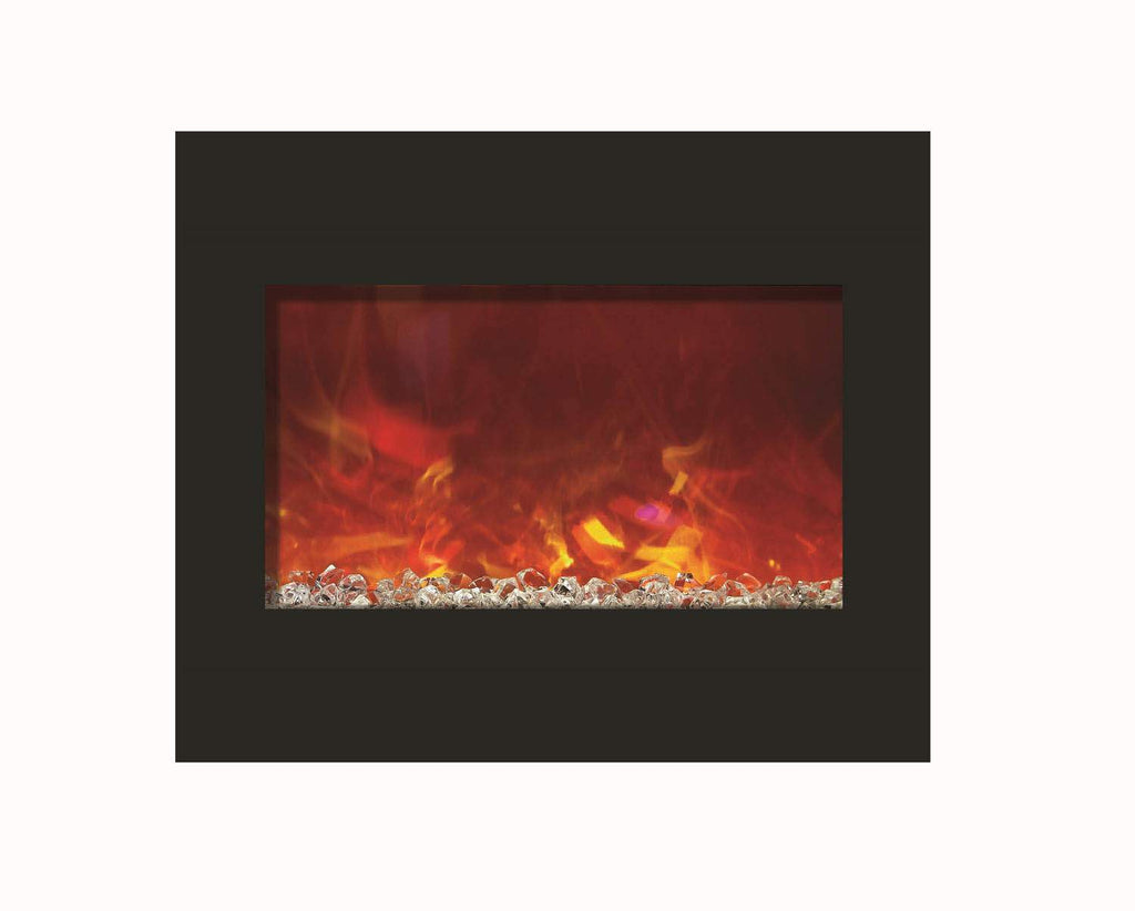 Amantii Zero Clearance Series Built-In Electric Fireplace, 30-Inch