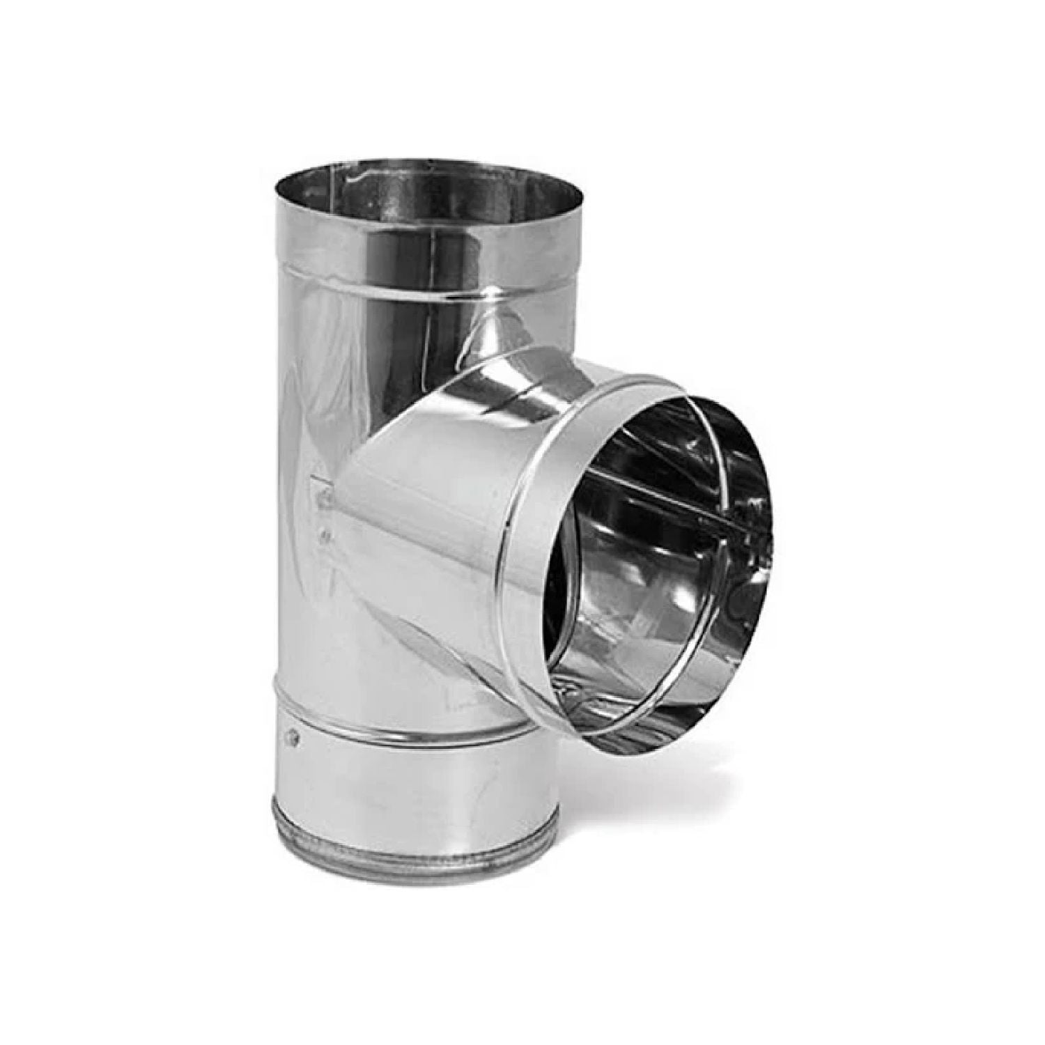DuraVent DBK-TSS DuraBlack Stainless Steel Tee with Clean-Out Cap