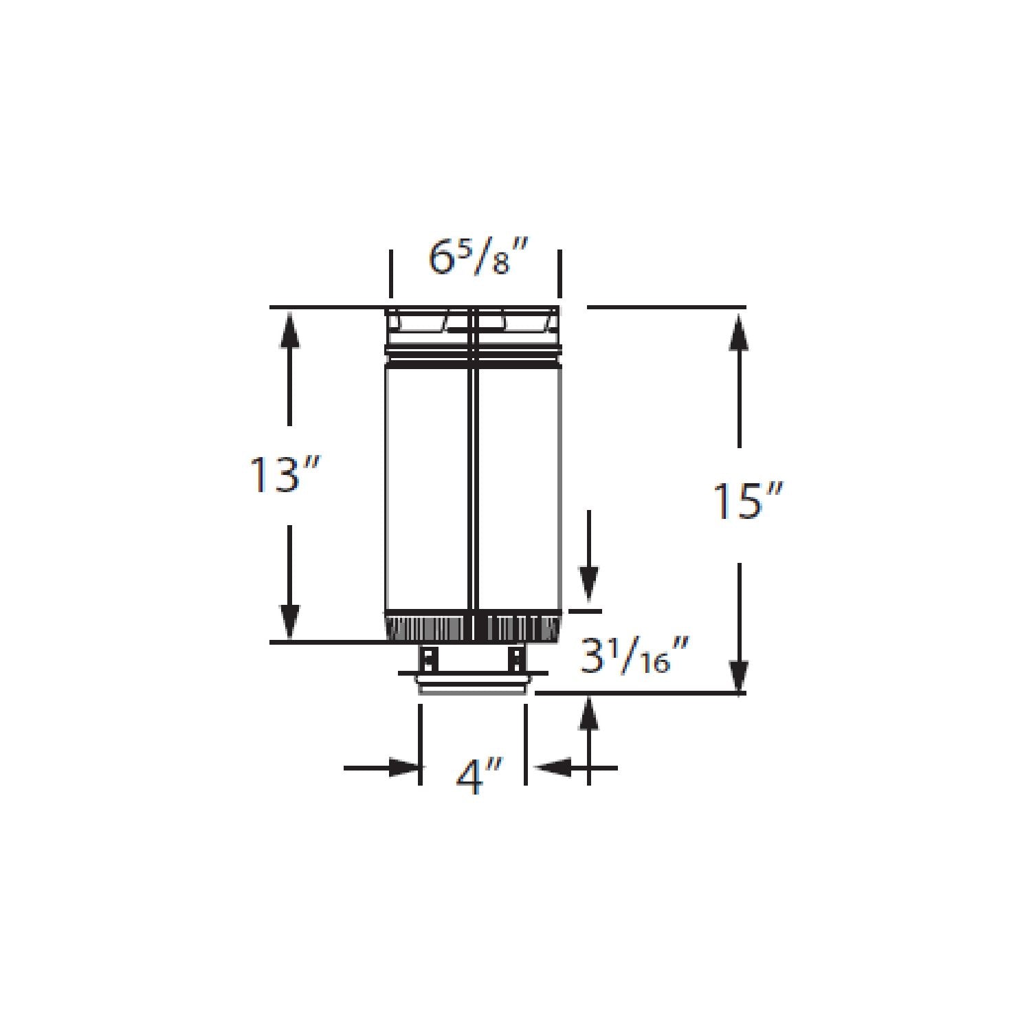 DuraVent DirectVent Pro Appliance Adapter