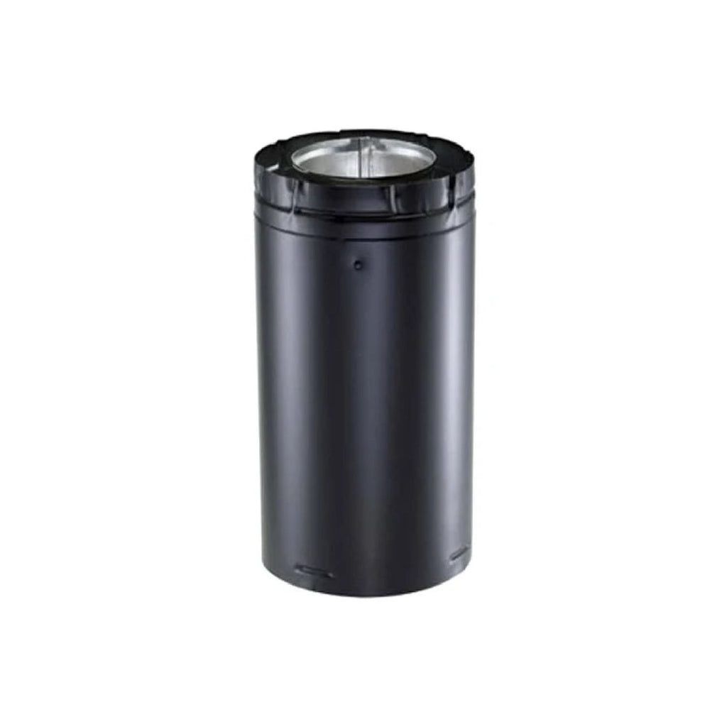 DuraVent 46DVA-AB DirectVent Pro Black Pipe Extension, 4x6-5/8-inch Diameter