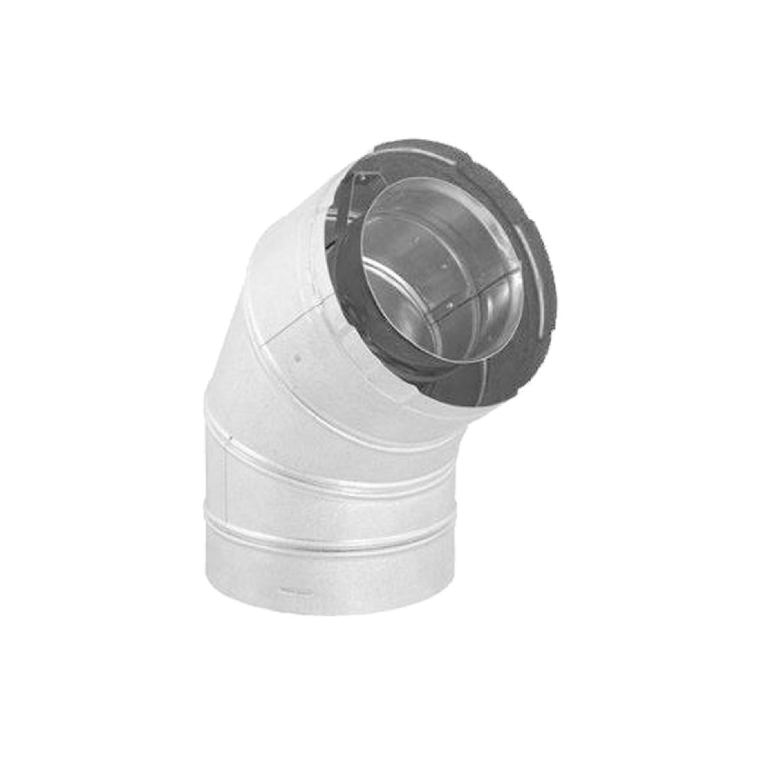 DuraVent DVA-E60 DirectVent Pro Galvanized Steel 60 Degree Elbow