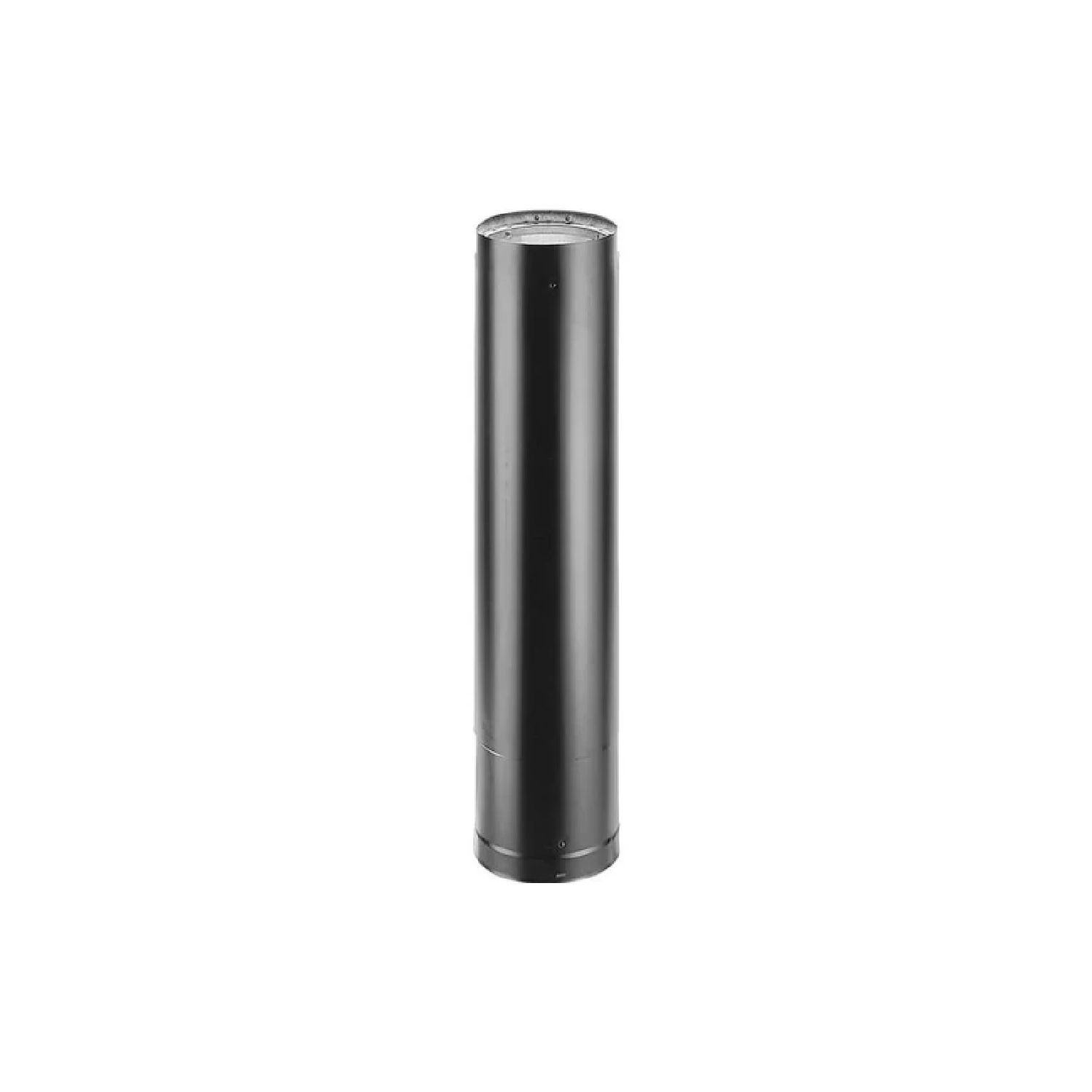 DuraVent 6-inch telescoping vent pipe, metallic silver cylindrical section