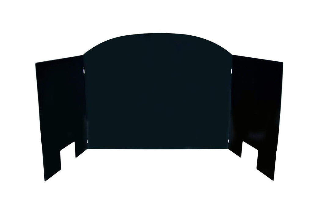 Real Fyre FBG Three Panel Fyreback, Black Porcelain