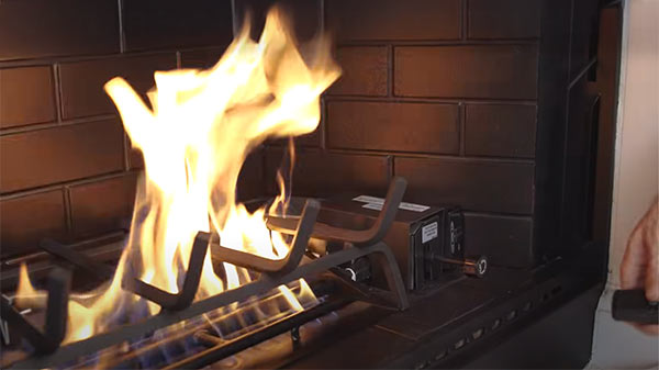 Rasmussen Chillbuster Evening Embers Ventless Triple Burner