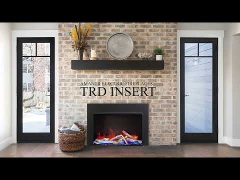 Amantii Traditional Smart Electric Fireplace Insert