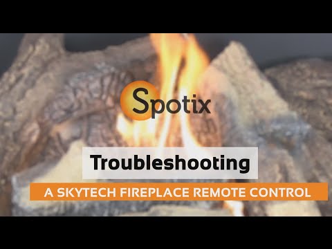 Skytech 1410T/LCD Timer Fireplace Remote Control