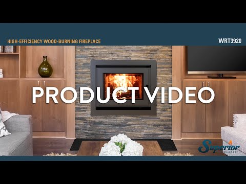 Superior EPA Certified 20-Inch Wood Burning Fireplace (WRT3920-B