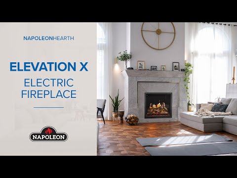 Napoleon Elevation X Built-in Electric Fireplace