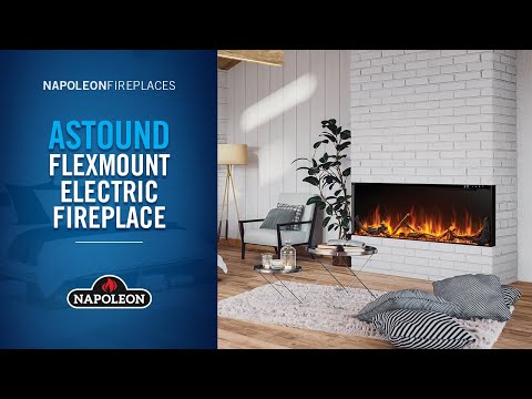 Napoleon Astound FlexMount Electric Fireplace