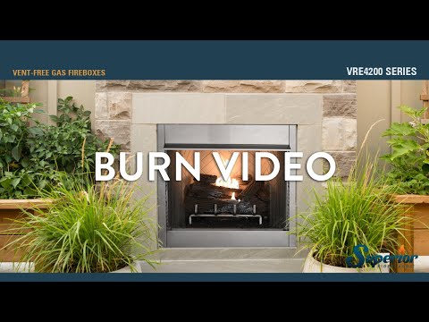 Superior 42-Inch Vent-Free Outdoor Firebox (VRE4242W)