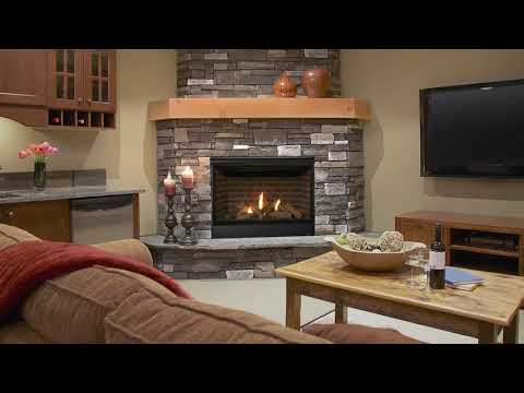 Majestic QUARTZ42IFT Quartz 42-Inch Direct Vent Gas Fireplace