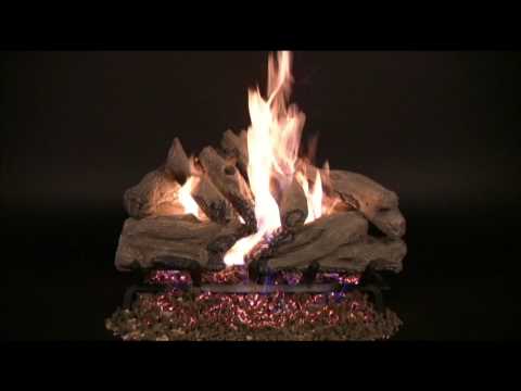 Rasmussen EC-Kit Evening Campfire Series Complete Fireplace Log Set
