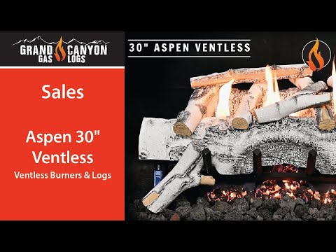 Grand Canyon Aspen Birch Vent Free Gas Log Set