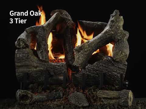 Majestic Grand Oak Indoor Vented Gas Log Set