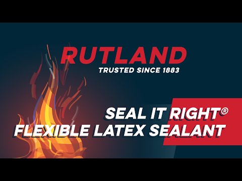 Rutland 600 Degree F RTV Silicone Sealant, 10.3 oz Cartridge, Black