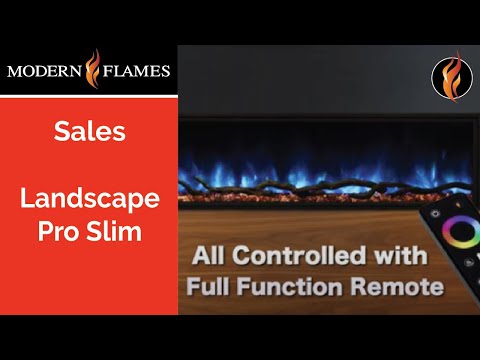Modern Flames LPS-xx14 Landscape Pro Slim Built-In Electric Fireplace