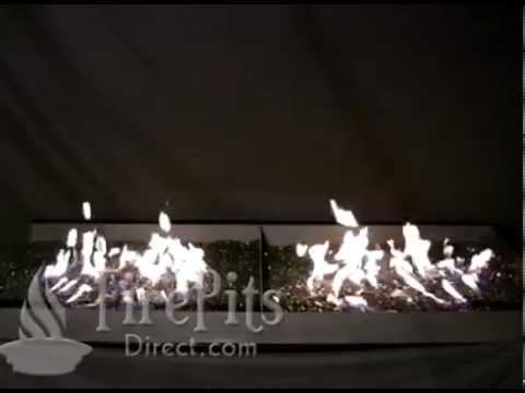 American Fire Glass 1/4-Inch Premium Fire Glass, 10-Pounds, Champagne Reflective