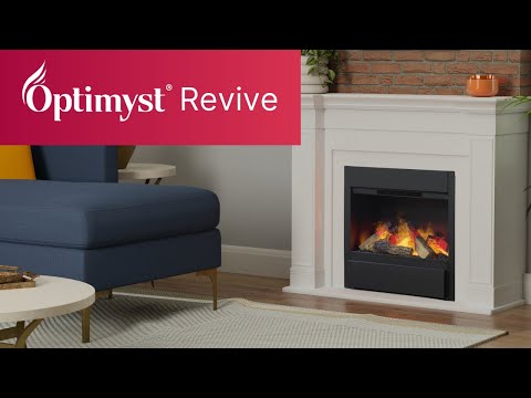 Dimplex Optimyst Revive 25-inch Water Vapor Fireplace with Trim Kit