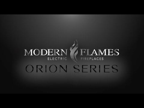 Modern Flames Orion Slim 60-Inch Linear Electric Fireplace with Allwood Wall System