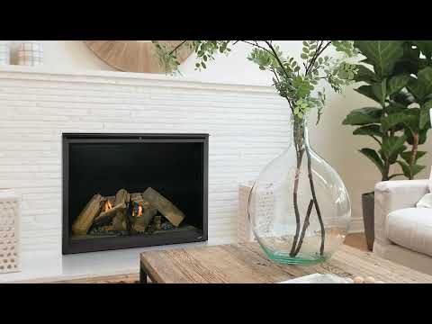 Majestic Meridian Modern 36-Inch Direct Vent Natural Gas Fireplace