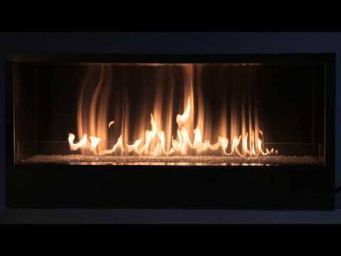 Carol Rose by Empire OLL48FP12 Ventless 48-Inch Outdoor Linear Gas Fireplace, Battery-Powered Spark Ignition, Multicolor LED Lighting