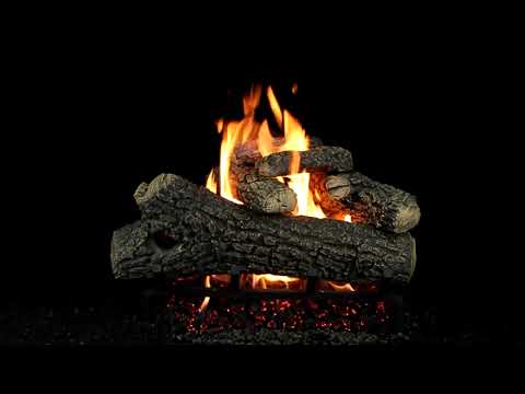 Hargrove Classic Oak See-Through Shallow Vented Gas Log Set with System 4 Burner, Propane Specialized (HGCLSSS-S4B)